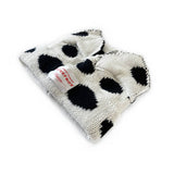 ADULT POLKA DOT FABRIC LABEL BEANIE KNITTED HAT_CWAH2052