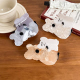CUTE TWIN KOALA ACETATE HAIR CLIPS CLAWS_CWAHA6014