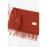Cwasc1482_Solid Color Medium-Length Warm Scarf Shawl Neck