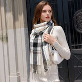 FAUX CASHMERE SCARF COZY WINTER WRAP FOR COUPLES_CWASC0205