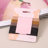 SIMPLE HAIR TIE 16PCS SET_CWAHA0488