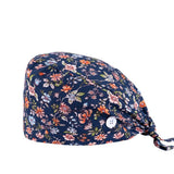 OPERATING ROOM CAP COTTON PRINTED SURGICAL CAP_CWAH3375