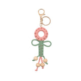 2024 HAND WOVEN FLOWER KEYCHAIN_CWMM1571