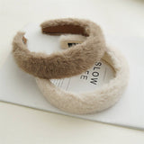 RETRO HIGH SKULL PLUSH HEADBAND_CWAHA0798