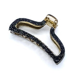 PINK GLITTER SHINE HAIR CLAW CLIP_CWAHA6372