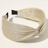 KNOT DECOR SOLID PATTERN HAIR HOOP_CWAHA0240