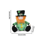 ST PATRICKS DAY PARTY APRON SUIT RUDOLPH DOLL_CWMM3448