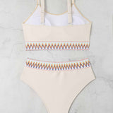 SEXY HIGH WAIST BIKINI PLUS SIZE SWIMWEAR_CWMW0234