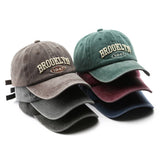 LETTER EMBROIDERY BASEBALL HAT FOR MEN WOMEN CWAH1265