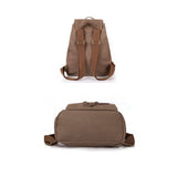 BACK TO SCHOOL CANVAS BACKPACK LAPTOP COMPARTMENT_CWAB2212