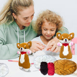 HAND WOVEN DIY CROCHET DOLL MATERIAL KIT_CWMM1870