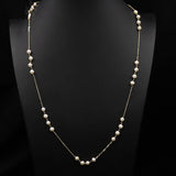 Womens Versatile Design Pearl Pendant Necklace