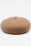 ADJUSTED PLAIN BERET CAP_CWAH0549