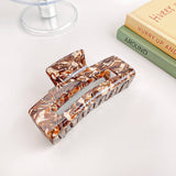 Retro And High-End Acetate Leopard Hair Clippers