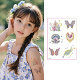 GOLD FOIL TATTOO STICKERS FOR GIRLS CHIC CLASSY_CWMM8366