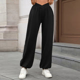 Tight Waists Curving Legs Loose-Fitting Trousers