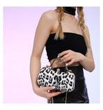 Leopard Print Fashionable Single-Shoulder Bag