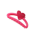 DOPAMINE SWEET HEART COLOR BLOCK HAIR CLAW CLIPS_CWAHA0469