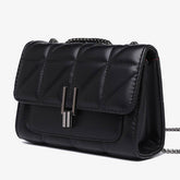 SMALL FRAGRANT STYLE RHOMBUS CHAIN BAG SHOULDER BAG_CUAB0163