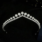 CELEBRITY STYLE BRIDAL CROWN WEDDING ACCESSORIES_CWMM2028
