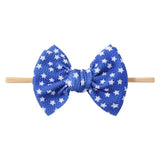 STRIPED CHILDRENS HAIRBAND BOW HAIR ROPE_CWAHA2351