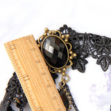HALLOWEEN GOTHIC BRIDE LACE CREATIVE HAIR HOOP_CWMM0153