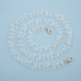 47IN ACRYLIC CROSSBODY CHAIN PHONE BAG STRAP_CWMM5102