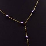 HIGH END SIMPLE SWEET AND COOL PEARL NECKLACE_CWAJE3892