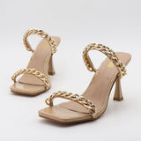 SIMPLE SEXY CHAIN HIGH HEELS_CWSHS0595