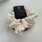 Vintage French Stars Hair Scrunchies_Cwaha1726