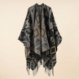 NEW WINTER SLIT WARM ETHNIC STYLE SHAWL_CWMM2098