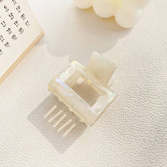 High-End Acetate Board High Ponytail Grab Clip