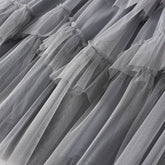 Tiered Tulle Patchwork Flared Maxi Skirt_Cwbms0388