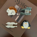 CUTE ANIMAL ACETATE HAIR CLAW CLIPS FOR GIRLS_CWAHA5960