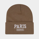 KOREAN STYLE EMBROIDERED LETTER KNITTED HAT_CWAH2120