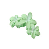CANDY COLOR FLOWER HAIR CLAW EGG FLOWER SIDE CLIP_CWMM5007