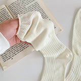 Women Breathable Mesh Mid-Length Cotton Socks_Cwms0647