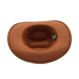 NEW WESTERN ETHNIC WOOL COWBOY FEDORA HAT_CWAH04467