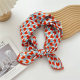 COTTON LINEN SQUARE SCARF FOR WOMEN S NECK WRAP_CWMS0672