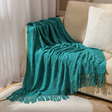 SOFT WARM AND COMFORTABLE TASSEL SOFA BLANKET_CWMM0215