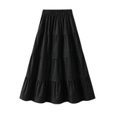 HIGH WAIST A LINE TUTU BALLET CAKE SKIRT_CWBMS0306