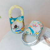 CUTE CANVAS BUCKET TOTE CROSSBODY STYLE_CWAB5597