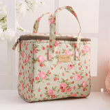 Waterproof Canvas Portable Insulation Bag Bento Bag_Cwab1720