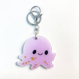 CREATIVE OCTOPUS ROUND MIRROR KEYCHAIN ACRYLIC_CWMM6379