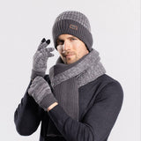 OUTDOOR WARM GLOVES AND SCARF THREE PIECE SET_CWASC1138