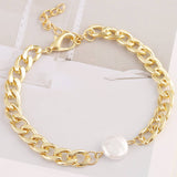 PEARL CHARM BEADED BRACELET_CWAJE0454