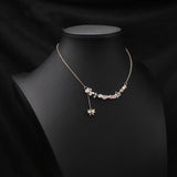 HIGH END BUTTERFLY TEMPERAMENT PEARL NECKLACE_CWAJE3857
