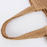 LARGE CAPACITY CASUAL VERSATILE PAPER ROPE BAG_CWAB4698