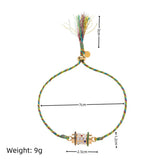 LITERARY STAR TAROT PENDANT COLORED BRACELET_CWMM5524