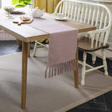 HOUNDSTOOTH TASSEL STYLISH TABLE RUNNER_CWMM1007